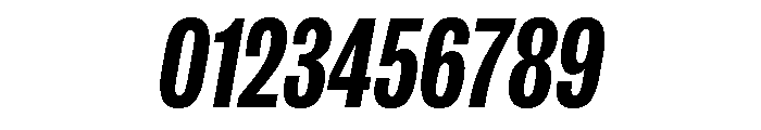 IvyGrotesque Condensed Bold Italic Font OTHER CHARS