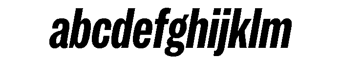 IvyGrotesque Condensed Bold Italic FONT