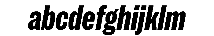 IvyGrotesque Condensed Extra Bold Italic FONT