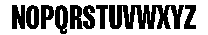 IvyGrotesque Condensed Extra Bold Font UPPERCASE