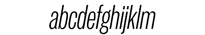 IvyGrotesque Condensed Light Italic FONT
