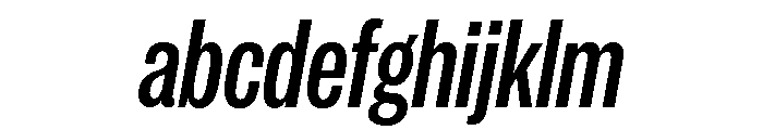 IvyGrotesque Condensed Medium Italic FONT