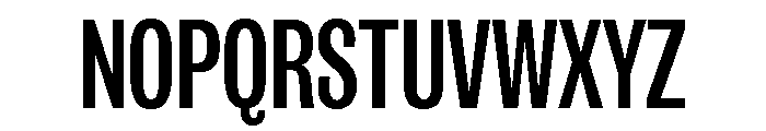 IvyGrotesque Condensed Medium Font UPPERCASE