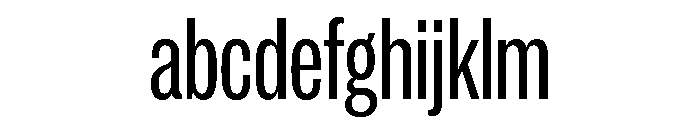 IvyGrotesque Condensed Regular FONT