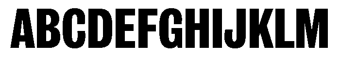 IvyGrotesque Extra Bold Font UPPERCASE