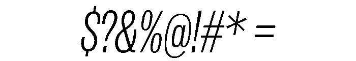 IvyGrotesque Light Italic Font OTHER CHARS