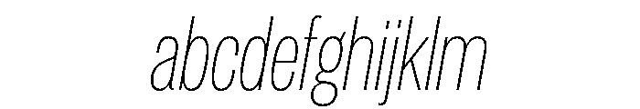 IvyGrotesque Thin Italic FONT