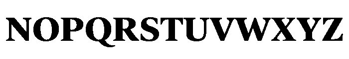 IvyJournal Bold Font UPPERCASE