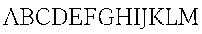 IvyJournal Light Font UPPERCASE