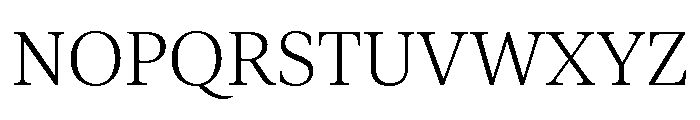 IvyJournal Light Font UPPERCASE