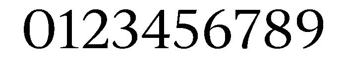 IvyJournal Regular Font OTHER CHARS