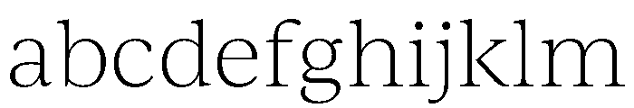 IvyJournal Thin FONT