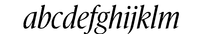 IvyMazarin Big Light Italic FONT