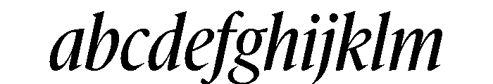 IvyMazarin Big Regular Italic FONT