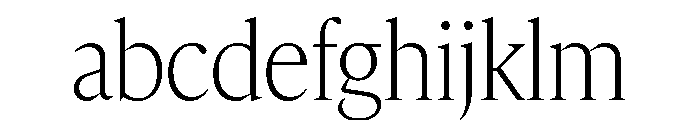 IvyMazarin Big Thin FONT