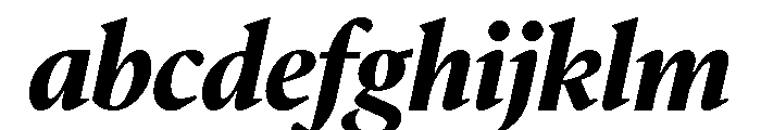IvyMazarin Bold Italic FONT