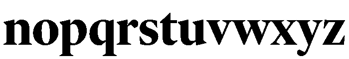 IvyMazarin Bold Font LOWERCASE