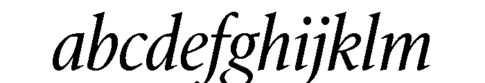 IvyMazarin Light Italic FONT
