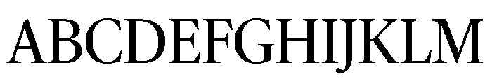 IvyMazarin Regular Font UPPERCASE