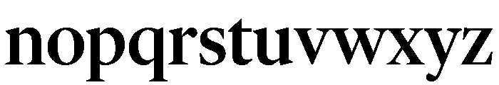 IvyMazarin Semi Bold Font LOWERCASE