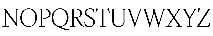 IvyMazarin Font UPPERCASE