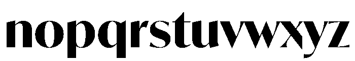 IvyMode Bold Font LOWERCASE