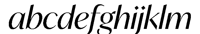 IvyMode Regular Italic FONT