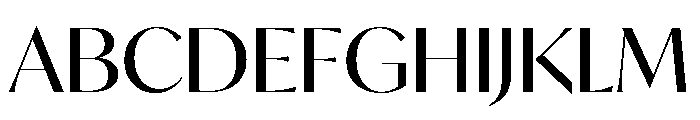 IvyMode Regular Font UPPERCASE
