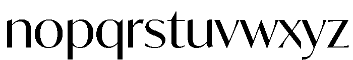 IvyMode Regular Font LOWERCASE