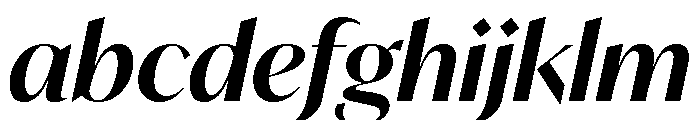IvyMode Semi Bold Italic FONT
