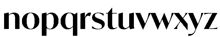 IvyMode Semi Bold Font LOWERCASE