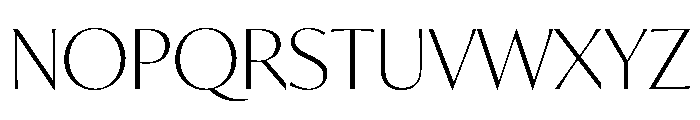 IvyMode Font UPPERCASE