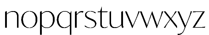 IvyMode Font LOWERCASE