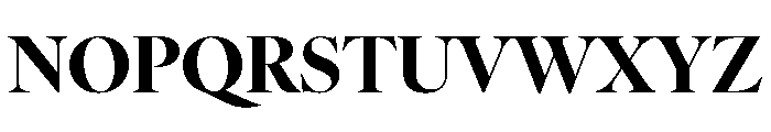 IvyOra Display Bold Font UPPERCASE