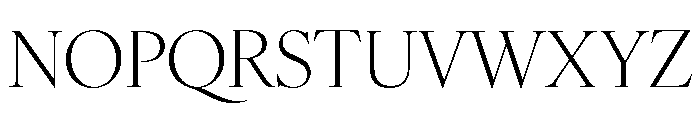 IvyOra Display Light Font UPPERCASE