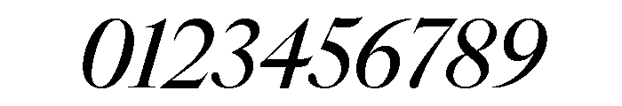 IvyOra Display Medium Italic Font OTHER CHARS