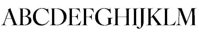 IvyOra Display Medium Font UPPERCASE