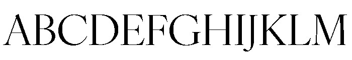 IvyOra Display Regular Font UPPERCASE