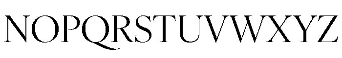 IvyOra Display Regular Font UPPERCASE