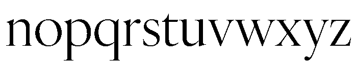 IvyOra Display Regular Font LOWERCASE