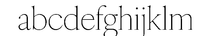 IvyOra Display Thin FONT