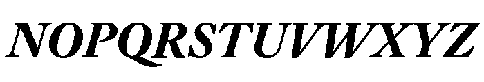 IvyOra Text Bold Italic Font UPPERCASE