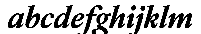 IvyOra Text Bold Italic FONT