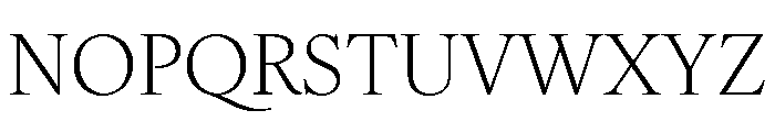 IvyOra Text Light Font UPPERCASE
