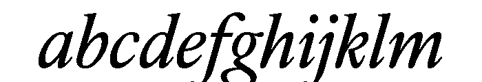 IvyOra Text Medium Italic FONT