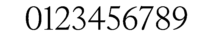 IvyOra Text Regular Font OTHER CHARS