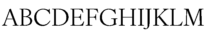 IvyOra Text Regular Font UPPERCASE