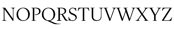 IvyOra Text Regular Font UPPERCASE
