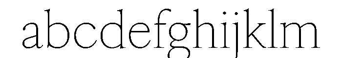 IvyOra Text Thin FONT