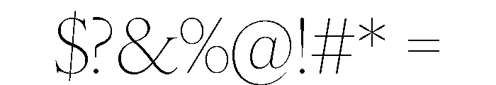 IvyOra Font OTHER CHARS